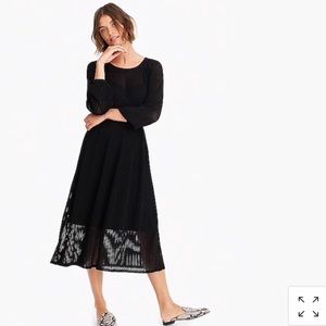 Point Sur ribbed long-sleeve midi sweater-dress